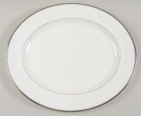 Viceroy (Platinum Trim) 17" Oval Serving Platter
