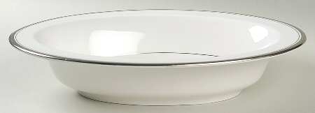 Viceroy (Platinum Trim) 10" Oval Vegetable Bowl