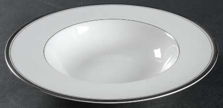 Viceroy (Platinum Trim) Rim Soup Bowl