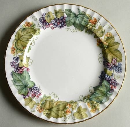 Vine Harvest Luncheon Plate