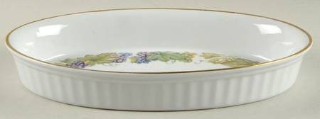 Vine Harvest 11" Oven-To-Table Oval Baker