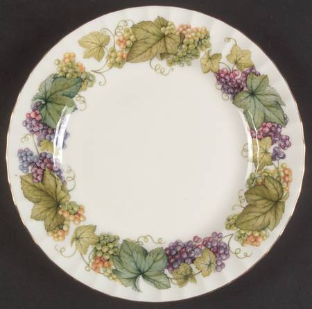 Vine Harvest Salad Plate