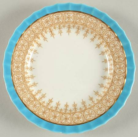 W1960 Turquoise Bread & Butter Plate