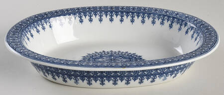 W2088 (No Trim) 9" Oval Vegetable Bowl