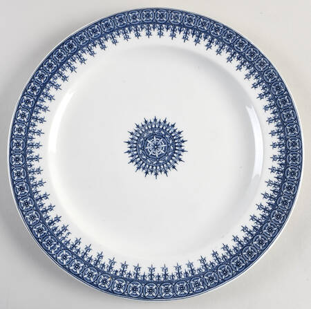 W2088 (No Trim) 12" Chop Plate (Round Platter)