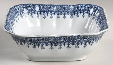 W2088 (No Trim) 8" Square Vegetable Bowl