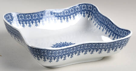 W2088 (No Trim) 9" Square Vegetable Bowl
