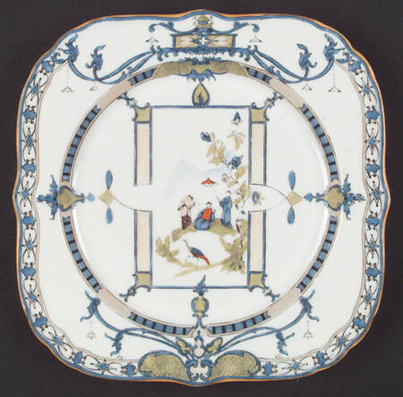 W9882-2 Square Salad Plate