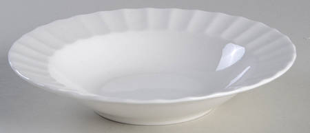 Warmstry White Rim Cereal Bowl