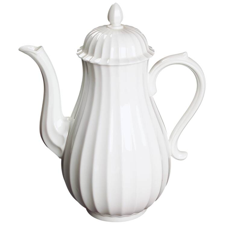 Warmstry White Coffee Pot & Lid