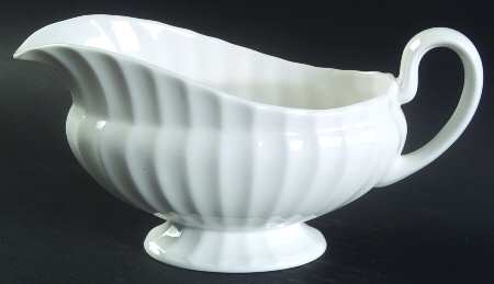 Warmstry White Gravy Boat