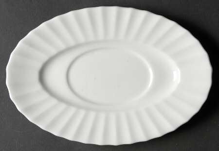 Warmstry White Underplate for Gravy Boat