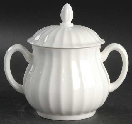 Warmstry White Sugar Bowl & Lid