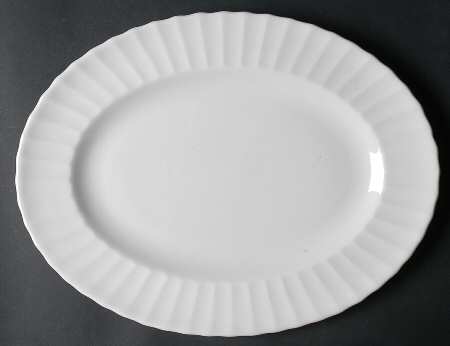 Warmstry White 13" Oval Serving Platter