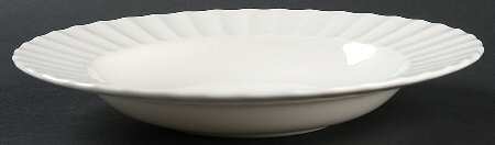 Warmstry White Rim Soup Bowl