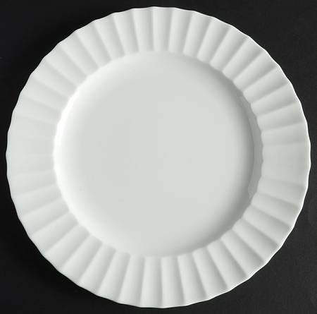 Warmstry White Luncheon Plate