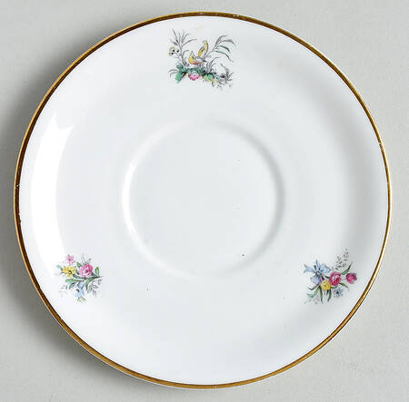 Watteau Saucer for Cream Soup Bowl