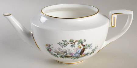 Watteau Teapot No Lid