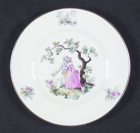 Watteau Bread & Butter Plate