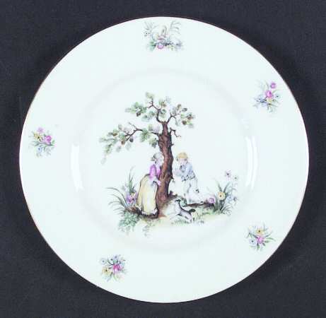 Watteau Salad Plate