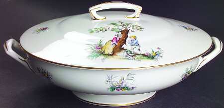 Watteau Round Covered Vegetable