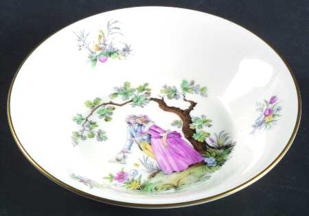 Watteau Fruit/Dessert (Sauce) Bowl
