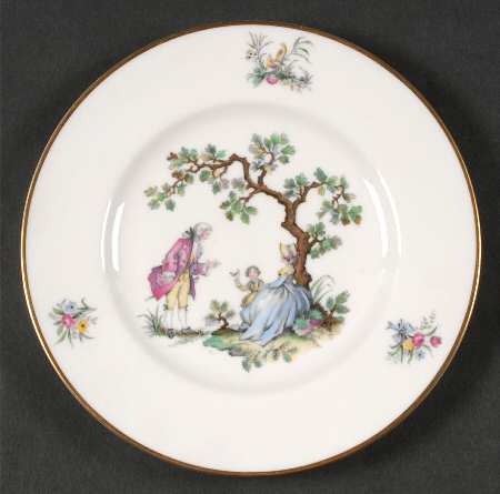 Watteau Dessert/Pie Plate