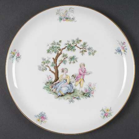 Watteau Cake Plate