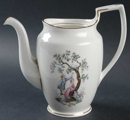 Watteau Small Coffee Pot No Lid