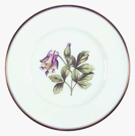 Williamson Flower Luncheon Plate