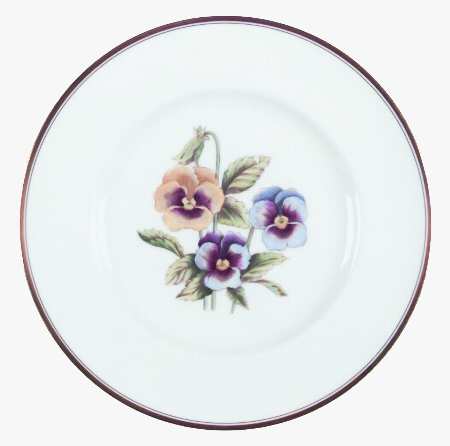 Williamson Flower Luncheon Plate