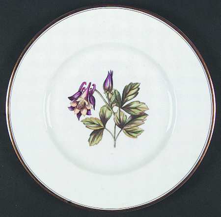 Williamson Flower Dinner Plate