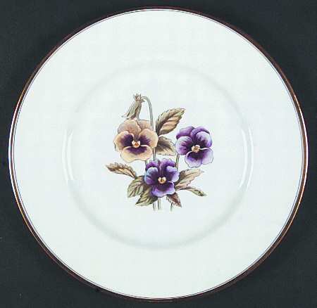 Williamson Flower Dinner Plate