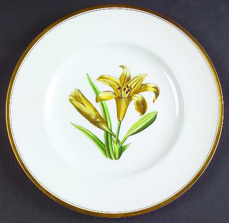 Williamson Flower Luncheon Plate