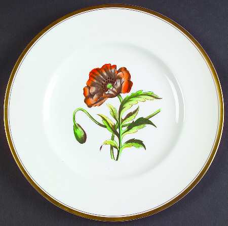 Williamson Flower Luncheon Plate