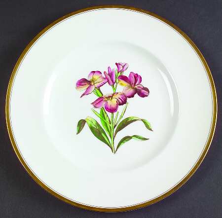 Williamson Flower Luncheon Plate