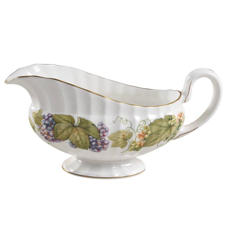 Wild Harvest (Gold Trim) Gravy Boat