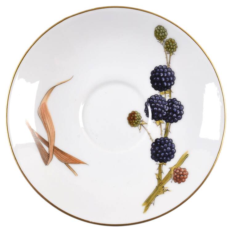 Wild Harvest (Gold Trim) Saucer for Demitasse Cup
