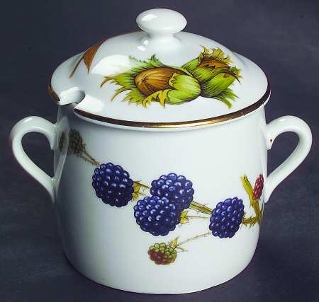 Wild Harvest (Gold Trim) Jam/Jelly & Lid