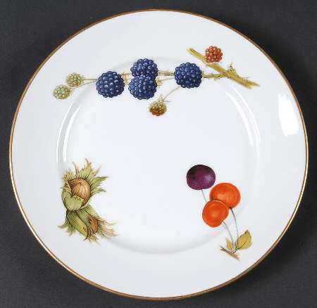 Wild Harvest (Gold Trim) Bread & Butter Plate