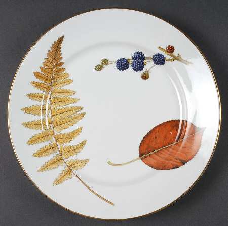 Wild Harvest (Gold Trim) Dinner Plate