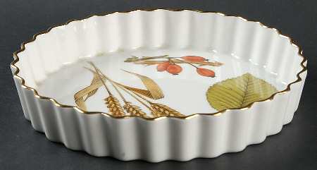 Wild Harvest (Gold Trim) 7" Quiche