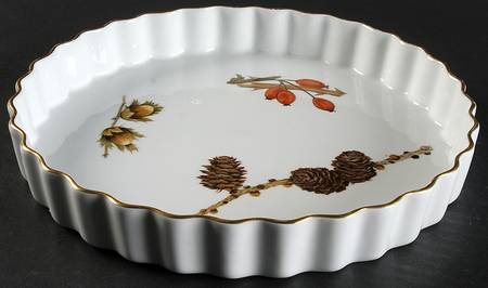 Wild Harvest (Gold Trim) 10" Quiche