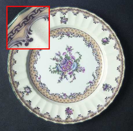 Willoughby Salad Plate