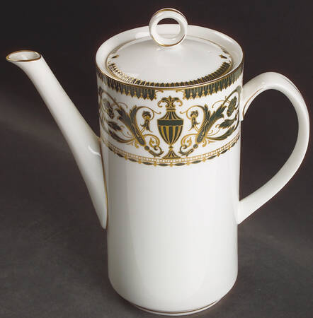 Windsor (Newer, Gold Trim) Coffee Pot & Lid