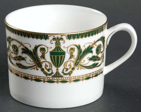 Windsor (Newer, Gold Trim) Flat Cup