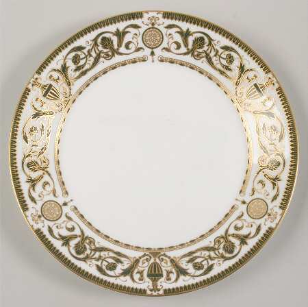 Windsor (Newer, Gold Trim) Cake Plate