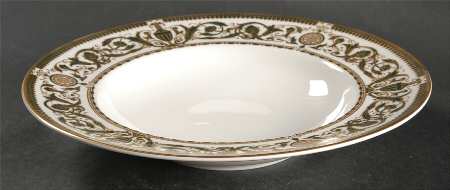 Windsor (Newer, Gold Trim) Large Rim Soup Bowl