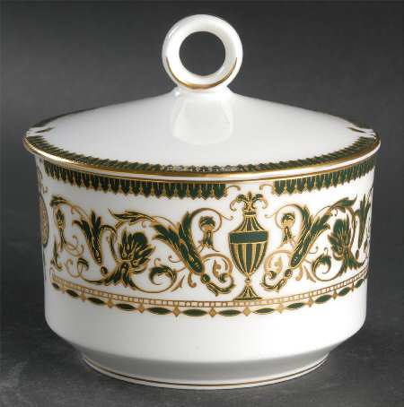 Windsor (Newer, Gold Trim) Sugar Bowl & Lid