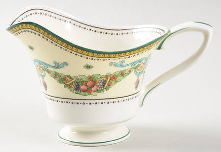 Windsor (Older, Green Trim) Creamer